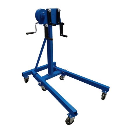K TOOL INTL 1100Lb Geared Engine Stand (Xd) HJ1752
